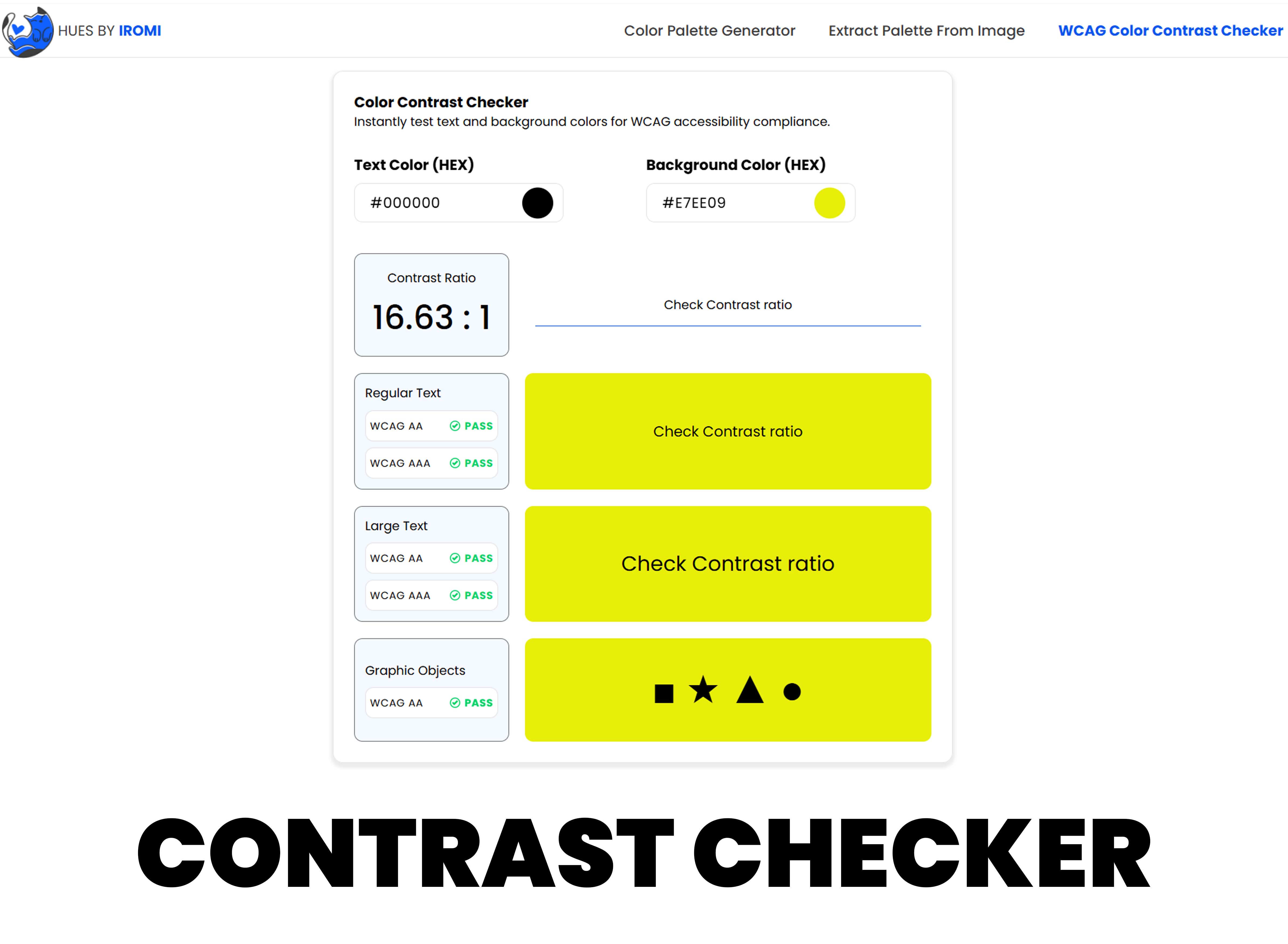 WCAG Color Contrast Checker: What It Is, How It Works, and Why It Matters in Modern Design